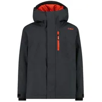 CMP KID JACKET FIX HOOD antracite (U423) 164