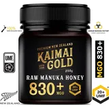 Kaimai Gold MGO 830+ / UMF 20+ Manuka Honig * 250g Premium Monofloral UMF® Certified Neuseeland ManukaHonig * 600 625 633 696 700 720 800 820 829 850