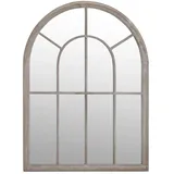 vidaXL Wandspiegel 60 x 45 cm Sandfarben