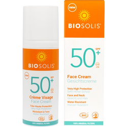 BIOSOLIS Bio Sonnencreme Gesicht LSF 50+