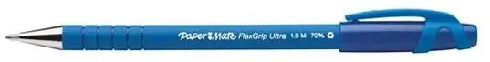 Papermate Flexgrip Ultra Blau Stick-Kugelschreiber Medium 12 Stück(e)