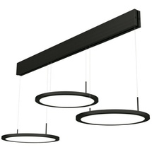 Naber Plate 3 LED L schwarz, 7065029