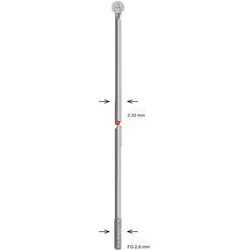 Speichen 230-13 Raggi ø2.33 mm FG 2.6 – Zink (144 EINHEITSFARBE No Size