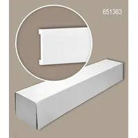 Profhome Zierleiste 651363 Weiß 13 St. 2600 x 2