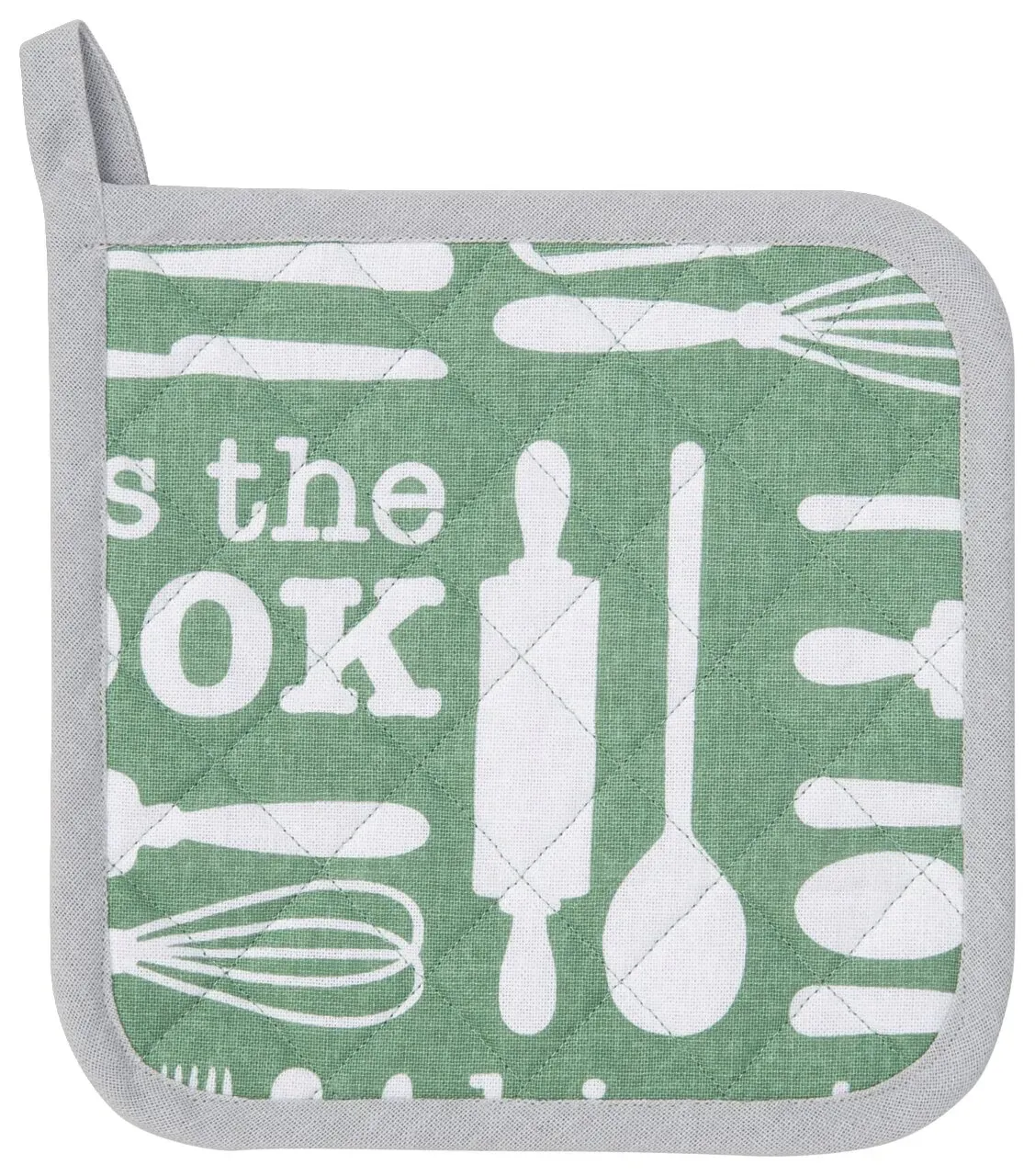 Zurbrüggen Topflappen KISS THE COOK - B/L ca. 20,00x20,00