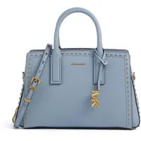 Michael Kors Laila Small Henkeltasche Leder Blue