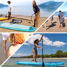 Aqua Marina SUP Set Monster 365 x 76 x 15 cm türkis