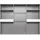 WIMEX Drehtürenschrank Tibet 270 x 208 x 58 cm Grau