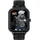 ABYX Fit Touch 3 BT 47 mm Kunststoffgehäuse Schwarz Sportarmband Schwarz M