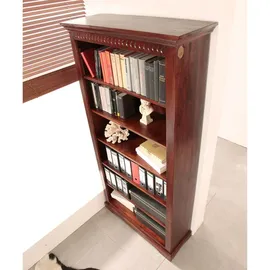 Massivmoebel24 Bücherregal 97 x 35 x 200 cm Braun
