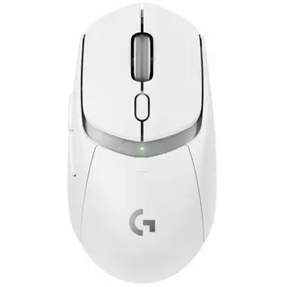 Logitech G G309, rechts, Optisch, RF Wireless + Bluetooth, 2560 DPI, 400 fps, Weiß - Weiß