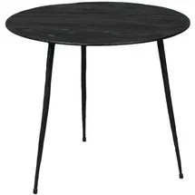 Zuiver B.V. Zuiver Beistelltisch Pepper schwarz Holzplatte rund 40 x 35 cm