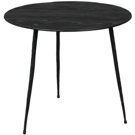 Zuiver B.V. Zuiver Beistelltisch Pepper schwarz Holzplatte rund 40 x 35 cm