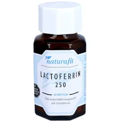 Naturafit Lactoferrin 250 mg aus Kuhmilc 60 St