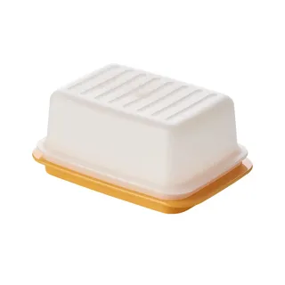 Tupperware Butterdose   , orange , Kunststoff , Maße (cm): B: 11 H: 7 T: 16.5