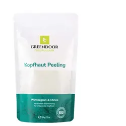 Greendoor Kopfhautpeeling - Wintergrün Pfefferminze