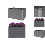 vidaXL Garten-Hochbeet WPC 150x100x91 cm Grau