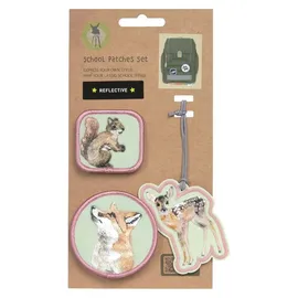 Lässig Anhänger & Patches Set Wald