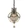 Elstead Lighting Bellini - 1 Lichtdeckenanhänger Britische Bronze, Oxidierte Bronze, E14 - Elstead