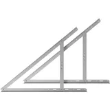Anker SOLIX Solar Panel Aluminium Bodenhalterung (Solaranlage Montagematerial)