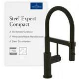 Villeroy & Boch Steel Expert Compact Window Küchenarmatur, aus Edelstahl, Matt Black