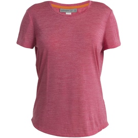 Icebreaker Damen Merino Sphere II T-Shirt, S - Electron Pink Heather