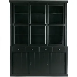 Woood Buffetschrank Lagos H 213 x B 163 cm schwarz