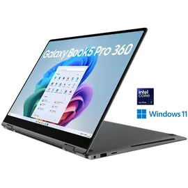 Samsung Galaxy Book5 Pro 360 16" Core Ultra 7 256V 32 GB RAM 512 GB SSD Moonstone Gray