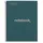 Miquelrius - A4 Recycling-Notizbuch, 80 Blatt 80 g/m2, 7 mm liniert, Notizbuch aus Recyclingpapier (Post-Consumer-Recycling), 1 Farbstreifen, 4-fach gelocht, Recycling-Umschlag, ECO Marineblau