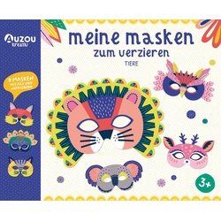 Auzou - Meine Tiermasken zum Verzieren