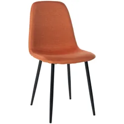 CLP Esszimmerstuhl Napier orange/Stoff