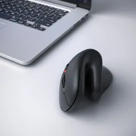 CSL Ergonomische Vertikalmaus schwarz