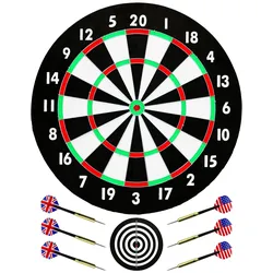 Papiergewickelte Dartscheibe, 46 cm