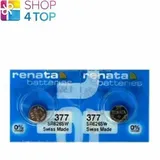 RENATA x Renata 377 Uhrenbatterien 1,55 V SR626SW SR66 AG4 LR626 24mAh