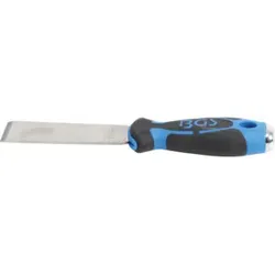 BGS Schaber rostfrei schwerer 2-Komponenten-Gummigriff mit Loch