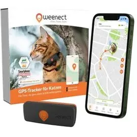 Weenect GPS Tracker XS für Katzen 28 g Schwarz One Size