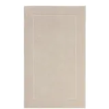 Aquanova Badteppich London, Badezimmer-Teppich 70 x 120 cm, hellbeige