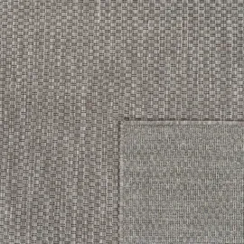 Paco Home Outdoor Teppich Flachgewebe Einfarbig Modern wetterfest für Terrasse Küche Grau, 300x400 cm,
