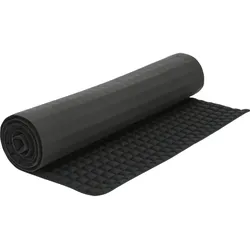 Yogamatte ATHLECIA "Walgia", schwarz (schwarz, schwarz), Sportmatten, B/H/L: 65cm x 0.8cm x Länge}, in schlichtem Design, B:65cm H:0.8cm L:177cm