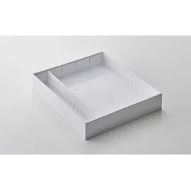 Yamazaki Besteckkasten, weiß, Kunststoff, 47.5x5.5x35 cm, Küchenzubehör, Besteckkästen