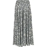 LASCANA Hosenrock Damen Bedruckt Blau/Creme 46