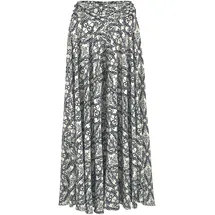 LASCANA Hosenrock Damen Bedruckt Blau/Creme 46