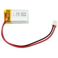 PKCELL LP-402025 Lithium-Polymer / LiPo Akku, 3,7V, 150mAh mit