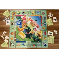 Hasbro Monopoly Junior Spielmatte Spiel Kinderspiel Lernspiel Anti-Rutsch ab 5+
