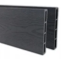 WPC Zaunbrett  130H20 Holzmuster, 7 Farben Zaunlatten Gartenzaun 130x20x1450mm