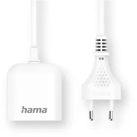 Hama USB-Netzteil mit 1,9 m langem Kabel 3,5A 1x USB-A 1x USB-C Weiß