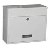 Primaster Briefkasten Liba weiß 36 x 31 x 15 cm