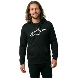Alpinestars Ageless Zip Hoodie Herren Schwarz/Weiß M