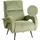 Beliani Sessel SVALOV Cord 72 x 71 x 70 cm Grün