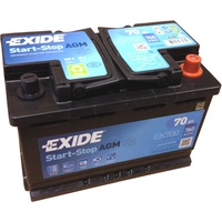 EXIDE AGM Start-Stopp-Batterie EK700 neuestes Model 2014/15 EN (A): 760 12V 70AH